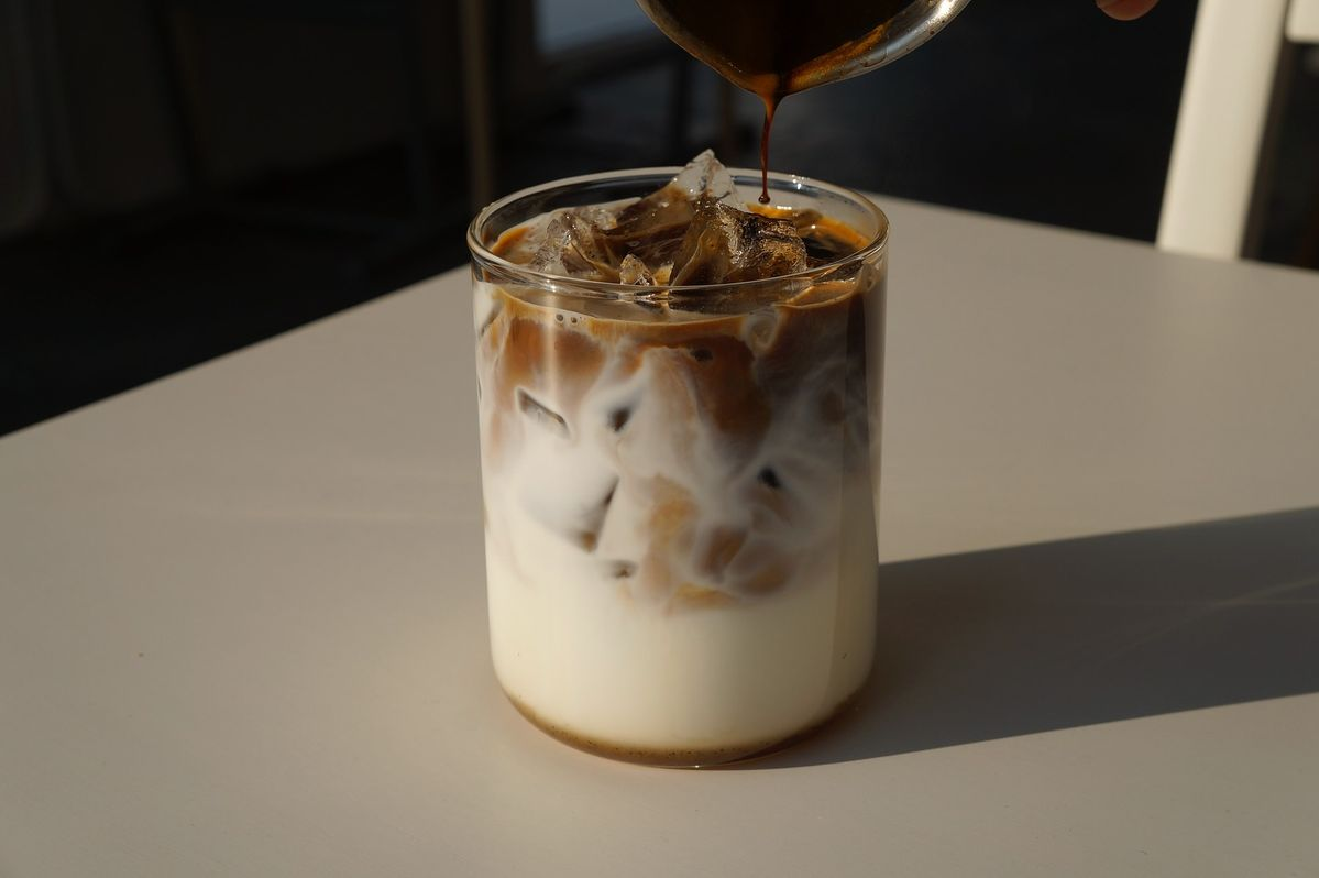 Es kopi susu Coffe Ridho